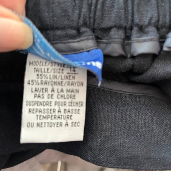 Penningtons size 14 new with tags linen pants - Picture 10 of 13